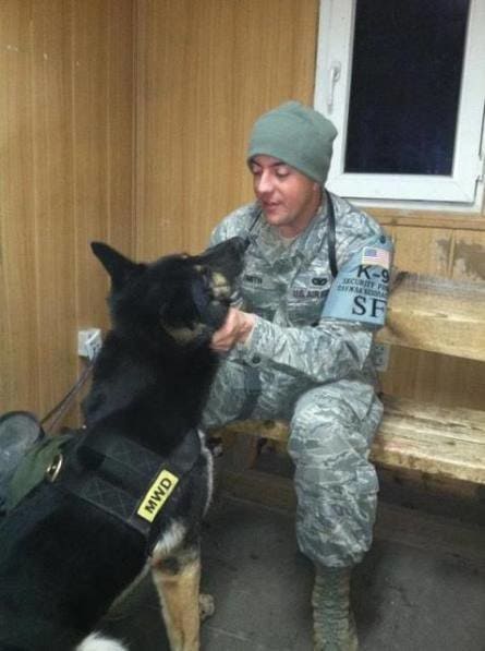 Soldier and His K-9 Partner 